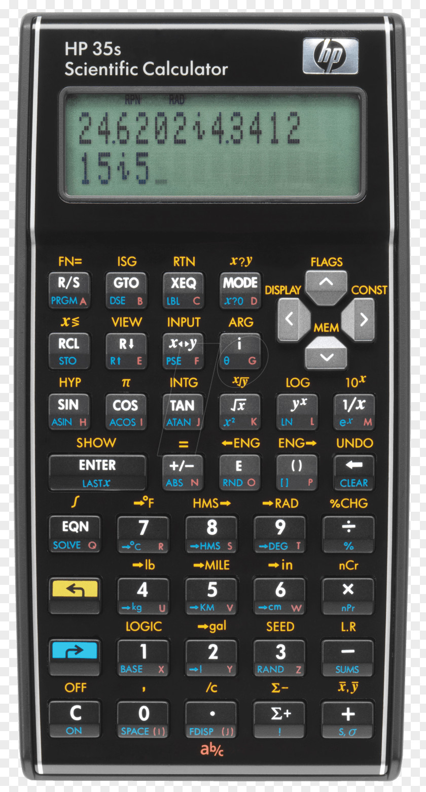 Scientific Calculator Hewlett-Packard HP 35s HP-35 Calculators Programmable PNG
