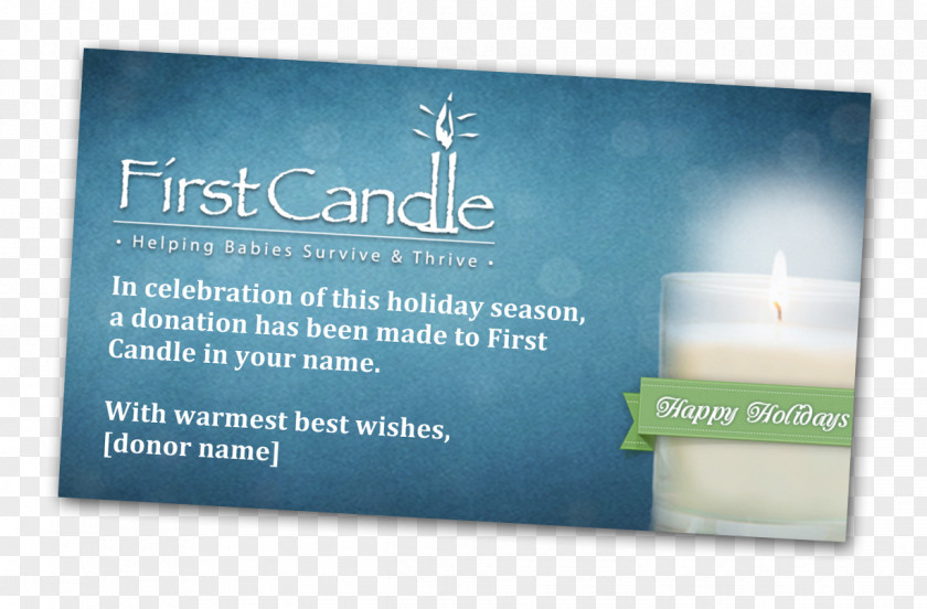 Candle For Blessing Brand Advertising Water PNG