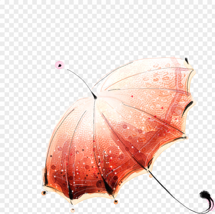 Hand-painted Umbrella Drawing Clip Art PNG