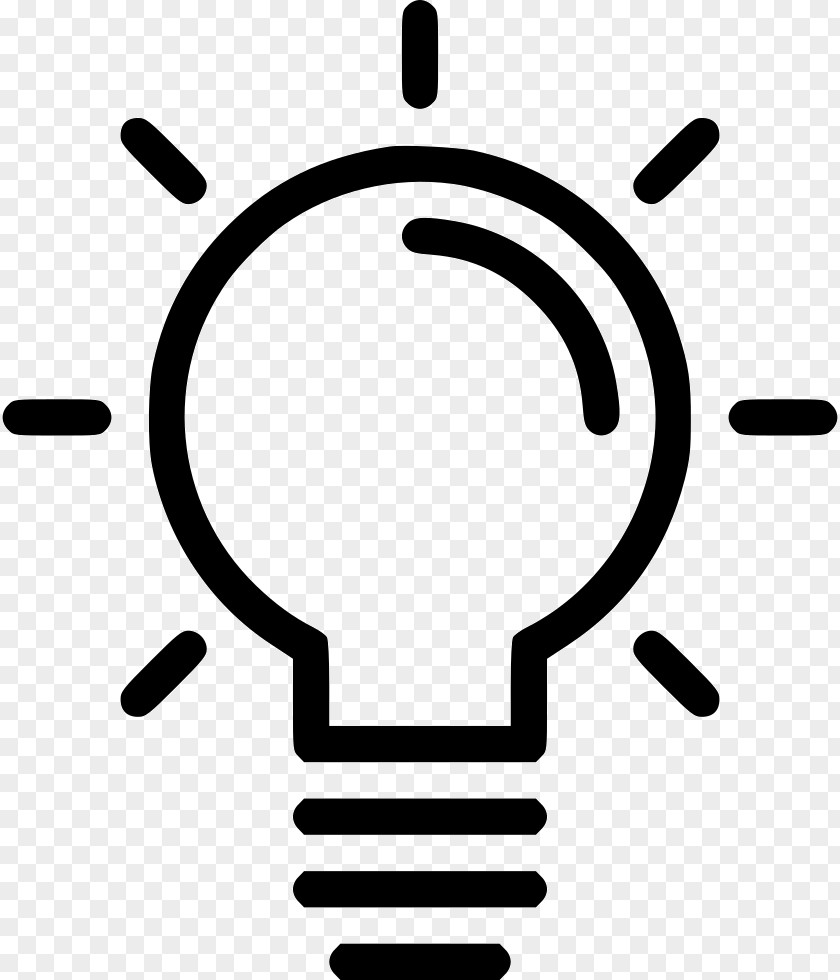 IDEA Incandescent Light Bulb Lamp Idea PNG