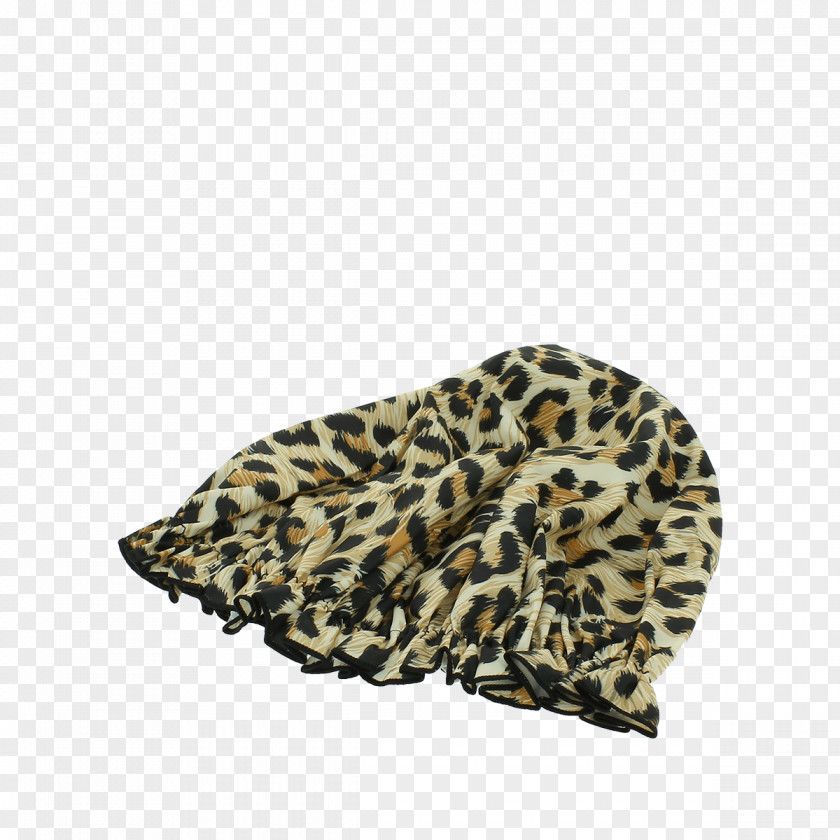 Leopard Shower Caps Bonnet Headgear PNG