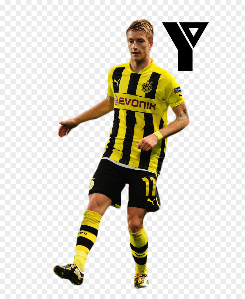 Marco Reus Borussia Dortmund Jersey Football Player Sport PNG
