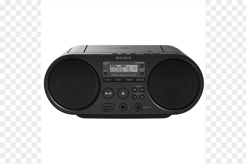 Radio Digital Audio Sony Corporation Boombox Portable CD Player PNG
