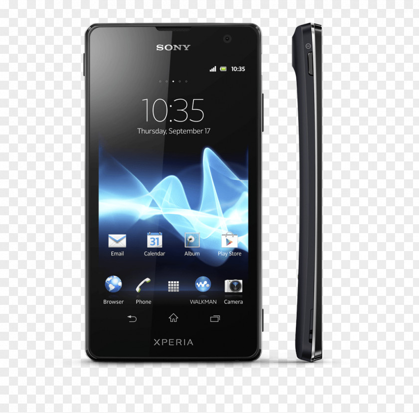 Smartphone Image Sony Xperia TX Acro S Android Ice Cream Sandwich PNG