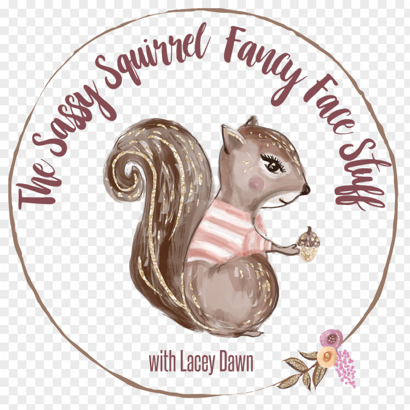Squirrel Chipmunk Life With Lacey Cartoon Font PNG