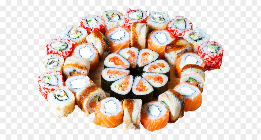 Sushi California Roll Boom Gimbap Japanese Cuisine PNG