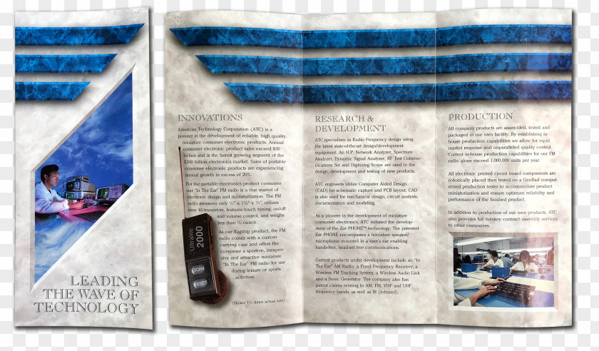 Trifold Brochure Advertising PNG