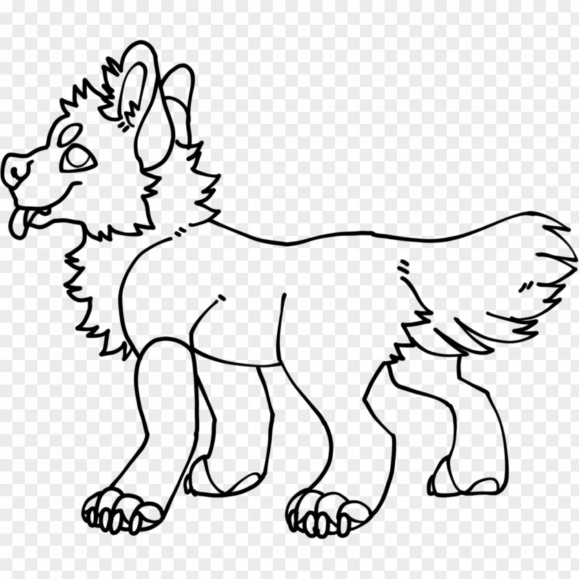 Canine Bear Line Art Drawing Clip PNG