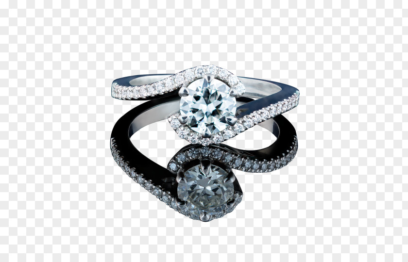 Diamond Ring Bling-bling Body Jewellery Silver PNG