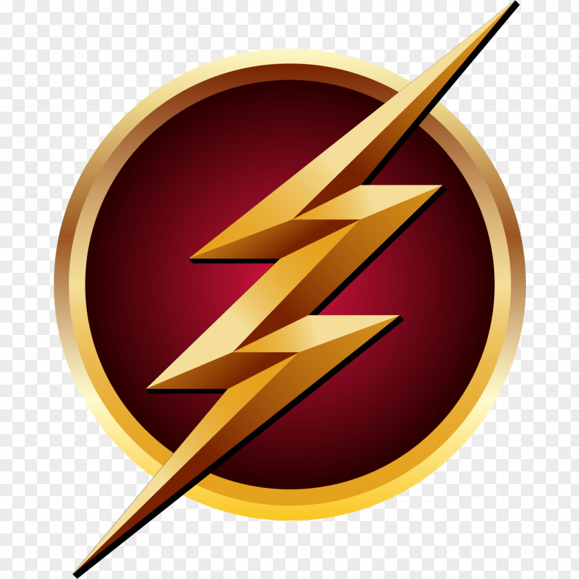 Flash Eobard Thawne Logo Superhero Wall Decal PNG