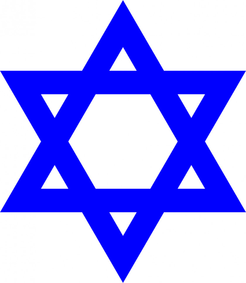Judaism Star Of David Hexagram Clip Art PNG