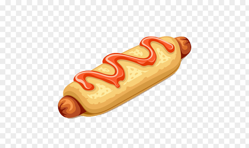 Realistic Hot Dog Buns Hamburger Royalty-free Clip Art PNG