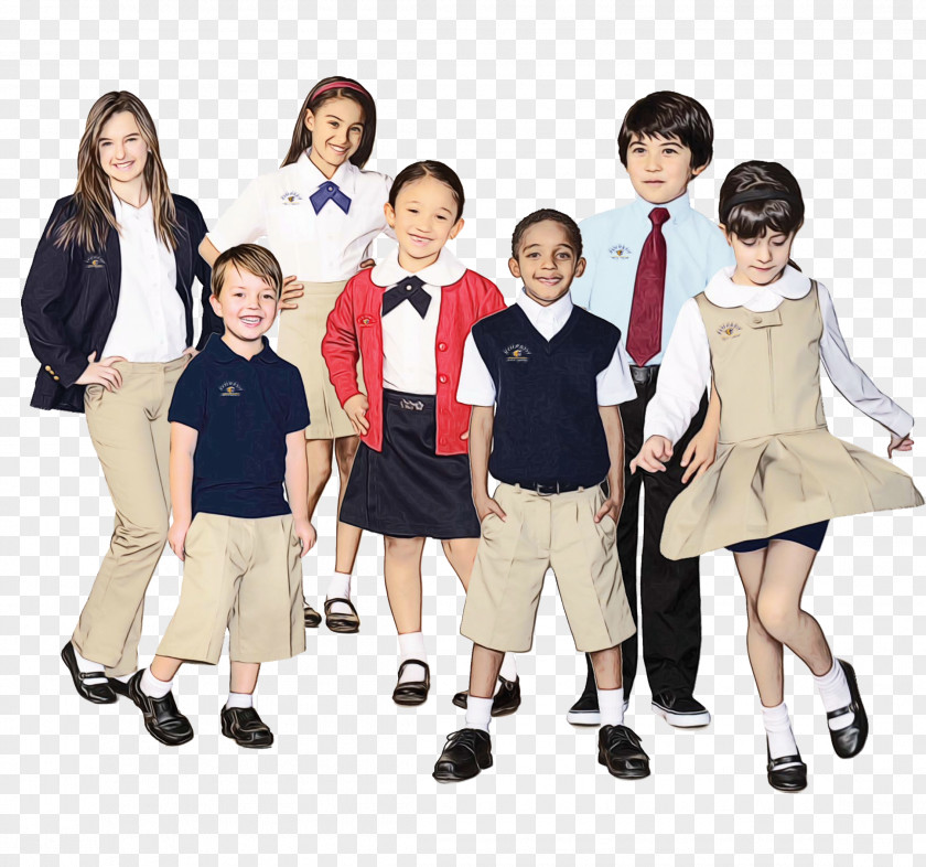 School Uniform Human Behavior Social Group Shoulder Public Relations PNG