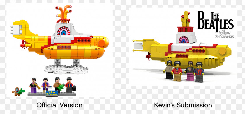 Yellow Submarine Lego Ideas The Beatles LEGO 21306 PNG