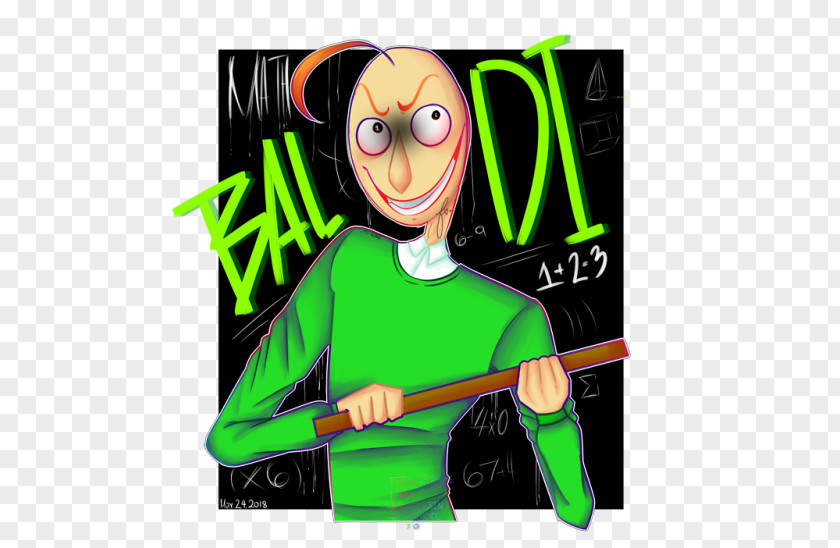 Baldi's Basics In Education And Learning Fan Art Drawing Character PNG
