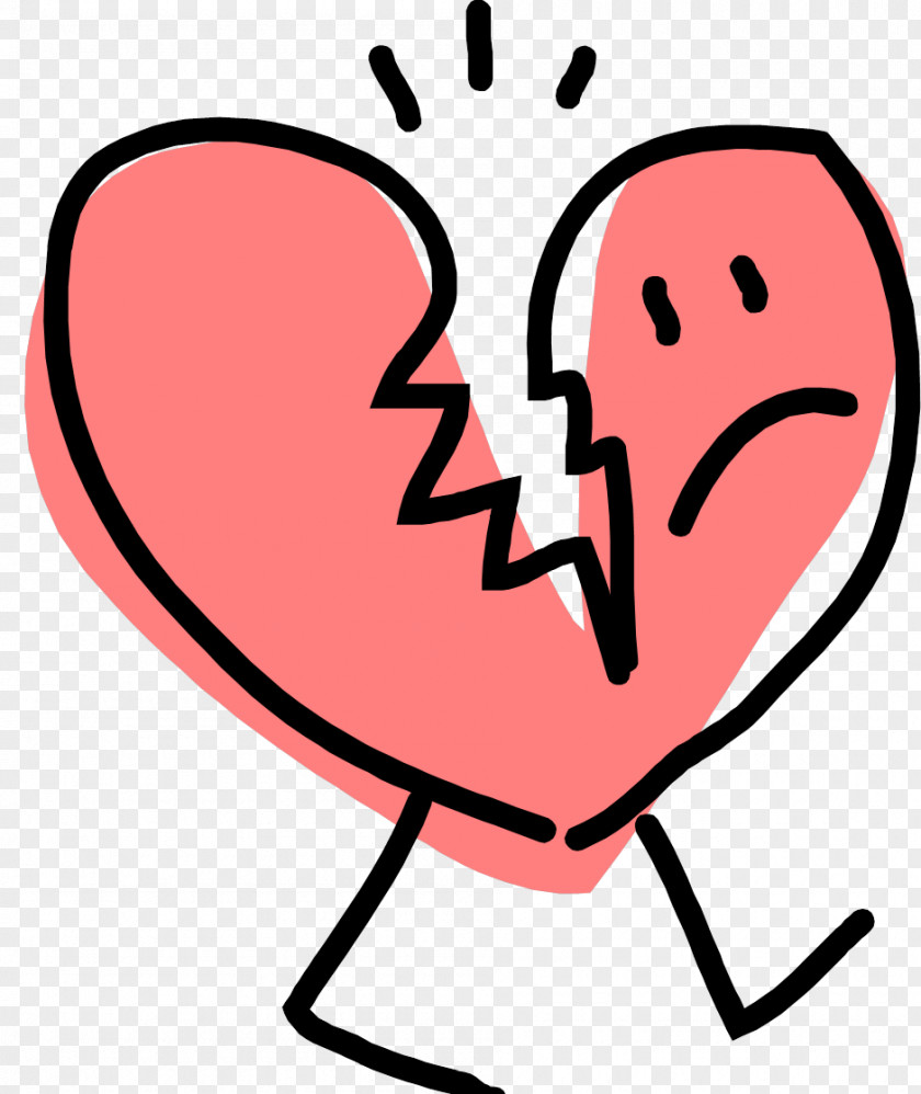 Broken Heart Clip Art PNG