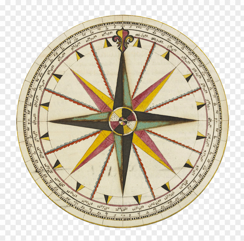 Compass Rose Garden Roses Navigation Wind PNG