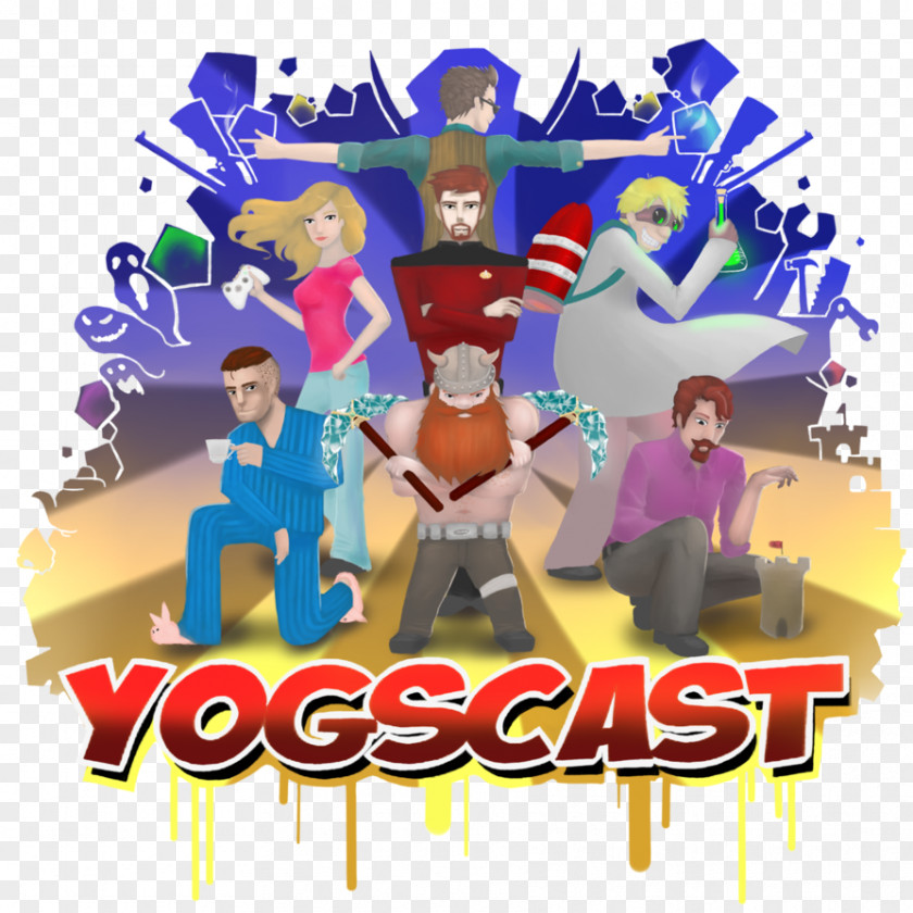 Design Graphic Poster The Yogscast Recreation PNG