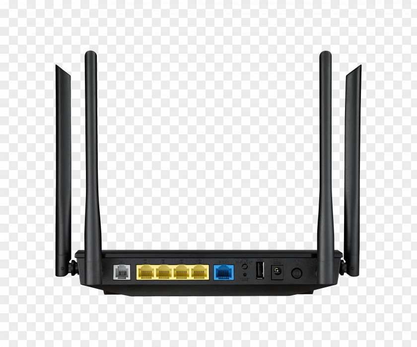 Dsl DSL Modem IEEE 802.11ac VDSL ASUS BRT-AC828 Router PNG