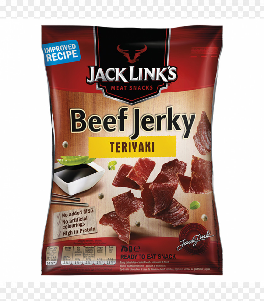 Jerky Rendang Pretzel Beef Dried Meat PNG