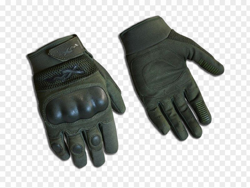 Military Glove Green Clothing PNG