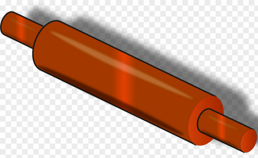 Shotgun Orange Pencil Cartoon PNG