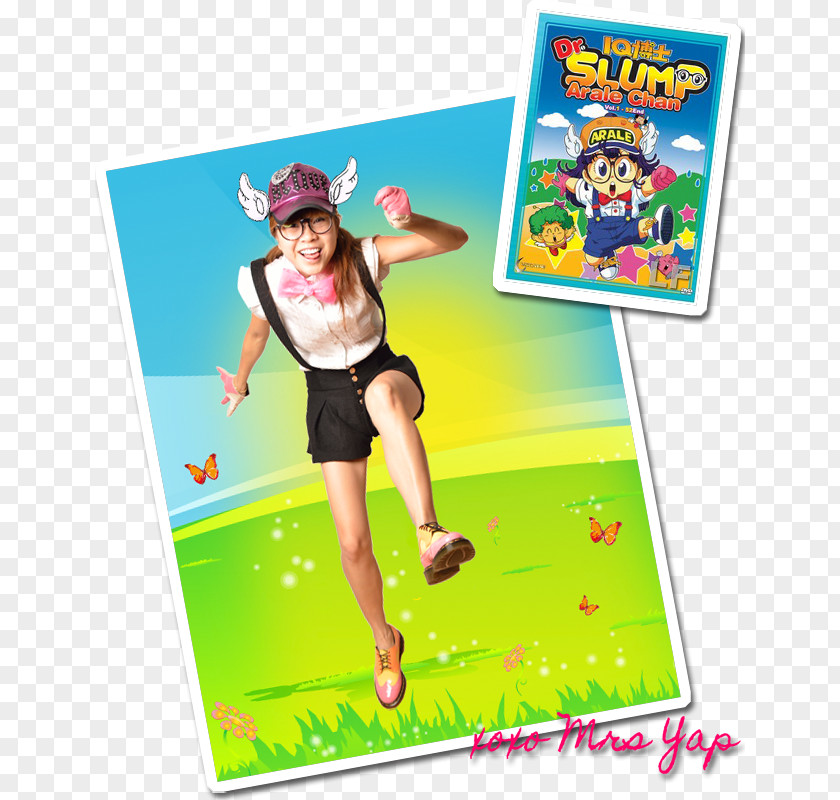 Arale Norimaki Game Dr. Slump Toy Advertising PNG