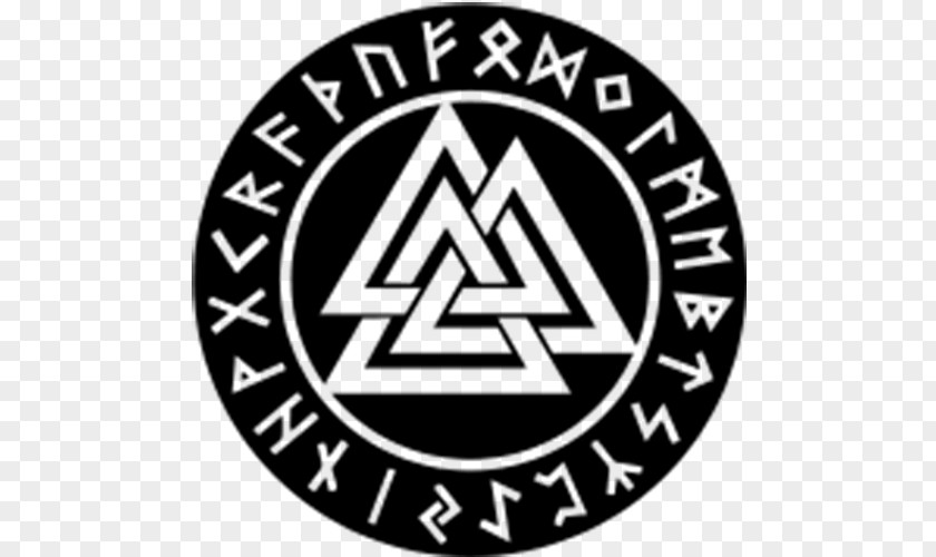 Odin Viking Age Valknut Runes Norse Mythology PNG