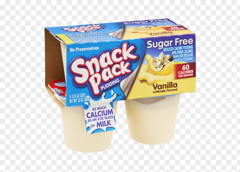 Sugar Chocolate Pudding Butterscotch Boston Cream Pie Hunt's Snack Pack PNG