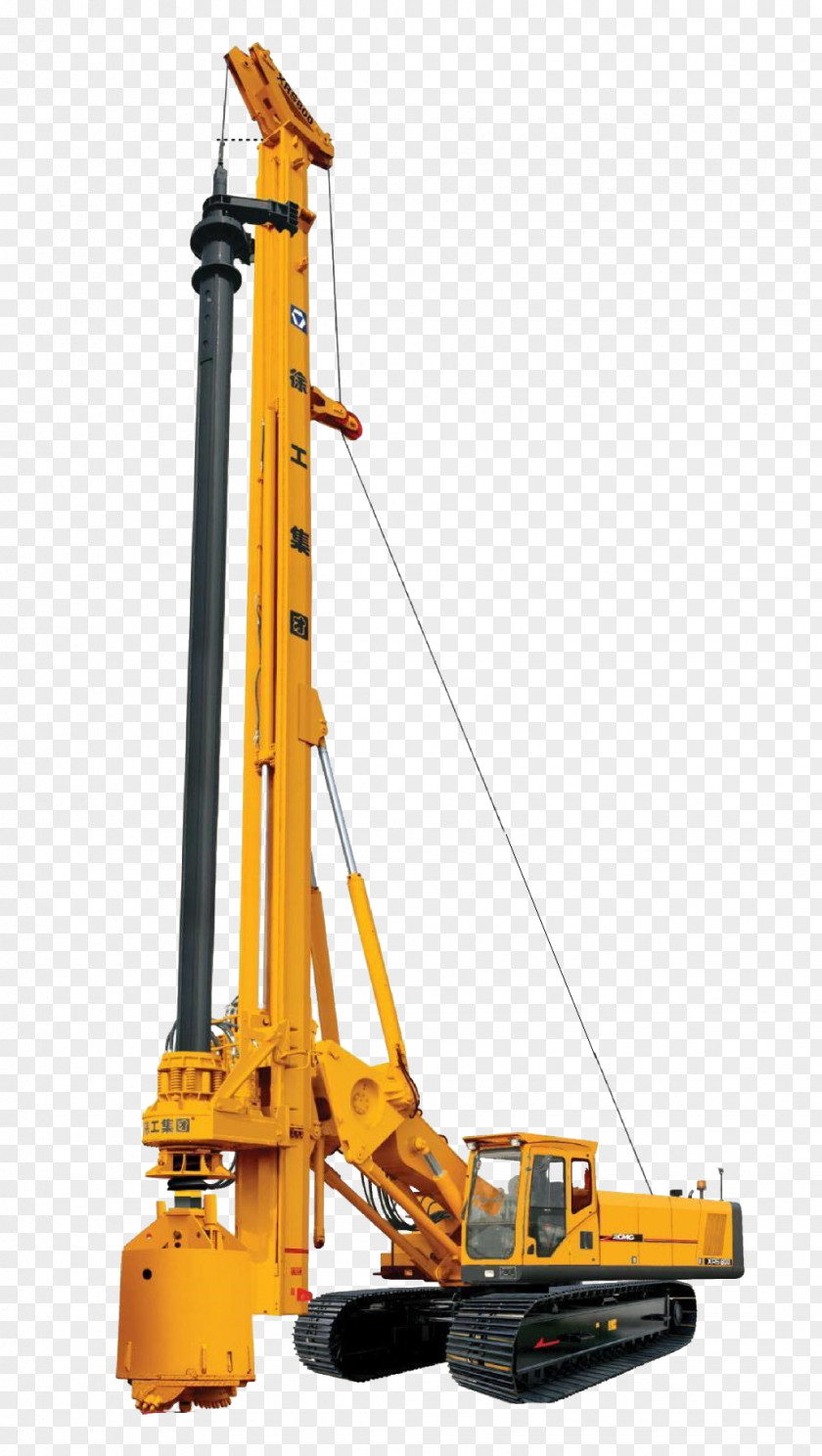 Water Well Drilling Rig Deep Foundation Oil Platform Rotary Table Heavy Machinery PNG