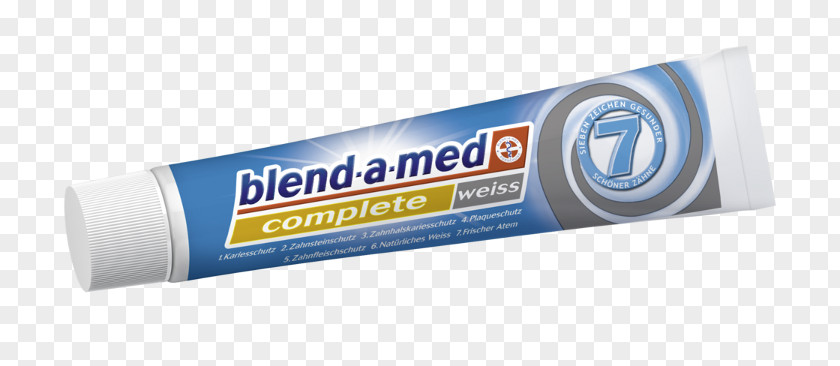 Mission Complete Blend-a-med Toothpaste Brand Pasta Crest PNG