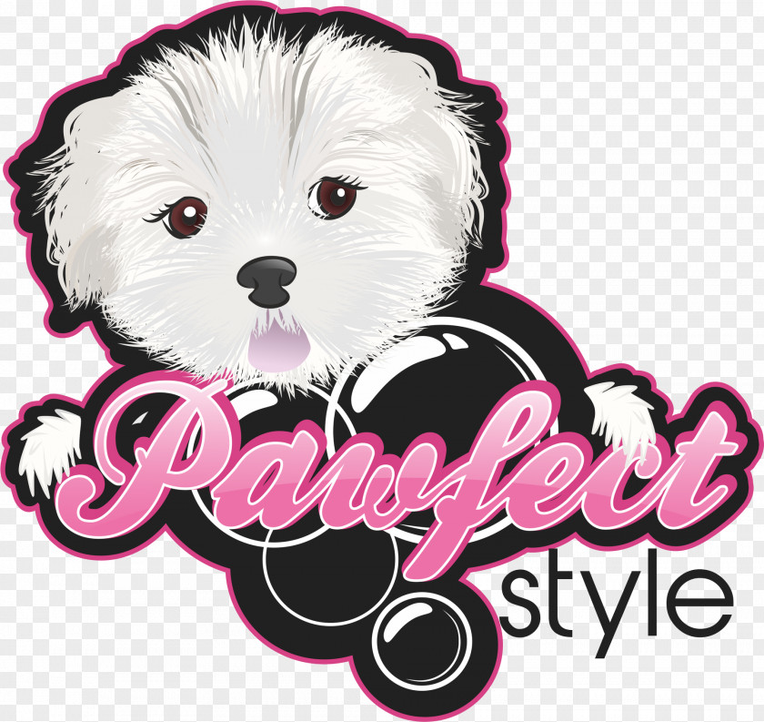 Puppy Pawfect Style Dog Grooming Cat Pet Sitting PNG