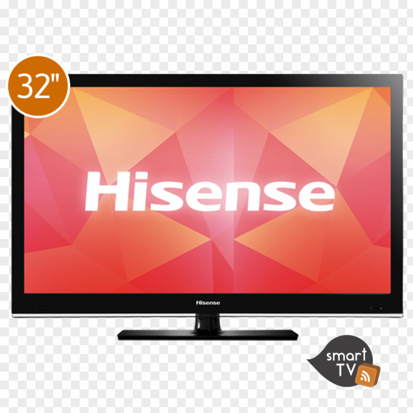 Tv Smart LED-backlit LCD TV Hisense High-definition Television PNG
