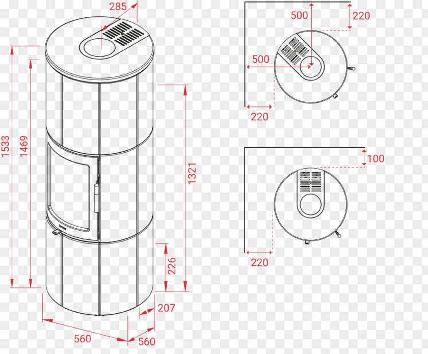 Stove Heat Combustion Chamber Kaminofen Speicherofen Fireplace PNG