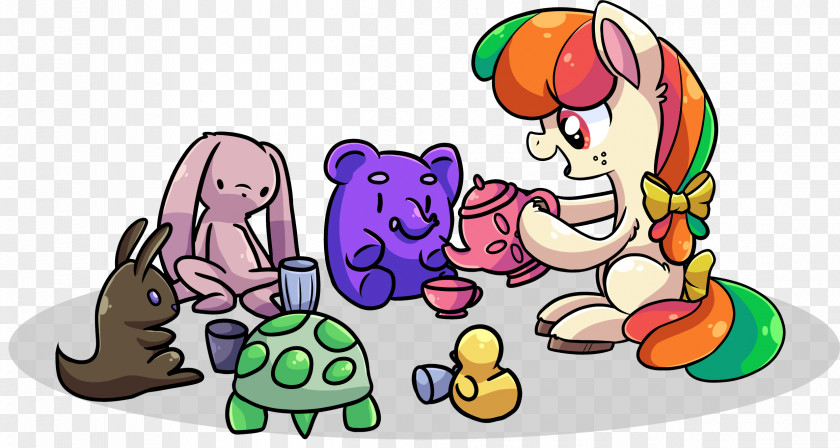 Watercolor Tea Party DeviantArt Vertebrate Donkey Colt PNG