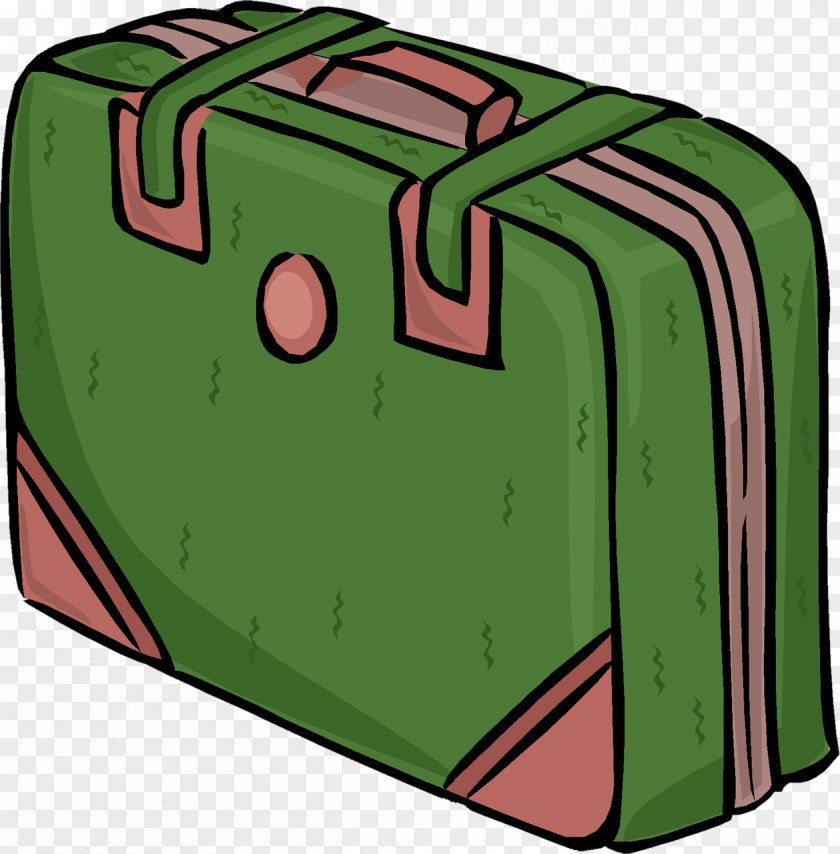 Cartoon Luggage Suitcase Baggage Bus Train Station Clip Art PNG