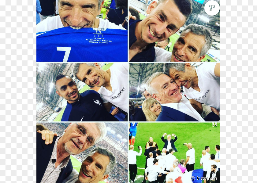 Didier Deschamps Nagui France National Football Team UEFA Euro 2016 Celebrity PNG