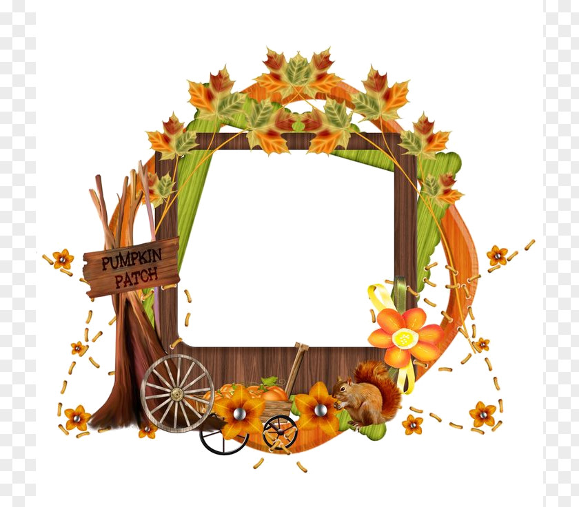 First Day Of Summer Frame Autumnal Equinox Picture Frames Floral Design Thanksgiving Basket Image PNG
