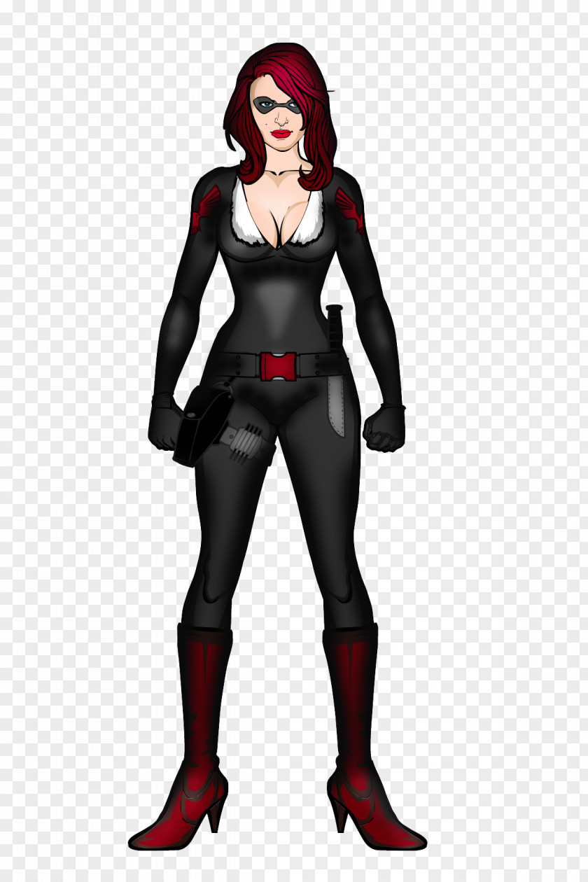Masked Woman Invisible Nightshade Captain Atom Superhero Character PNG