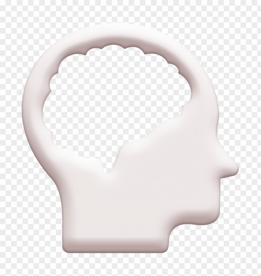 Meteorological Phenomenon Blackandwhite Brain And Head Icon Medical Scientificons PNG