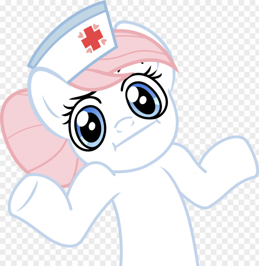 Nurse Pinkie Pie Shrug Apple Bloom Pony Rainbow Dash PNG