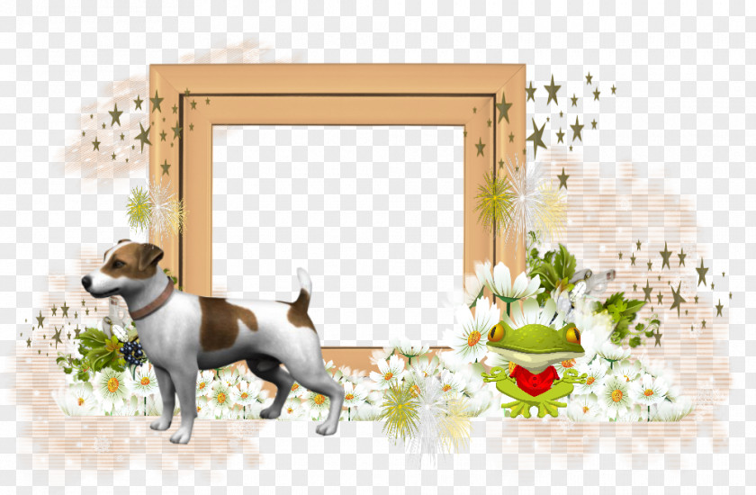 Puppy Dog Breed Jack Russell Terrier Golden Retriever Picture Frames PNG