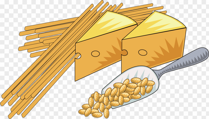 Vector Painted Biscuit Stick Cheese Pizza Cookie PNG