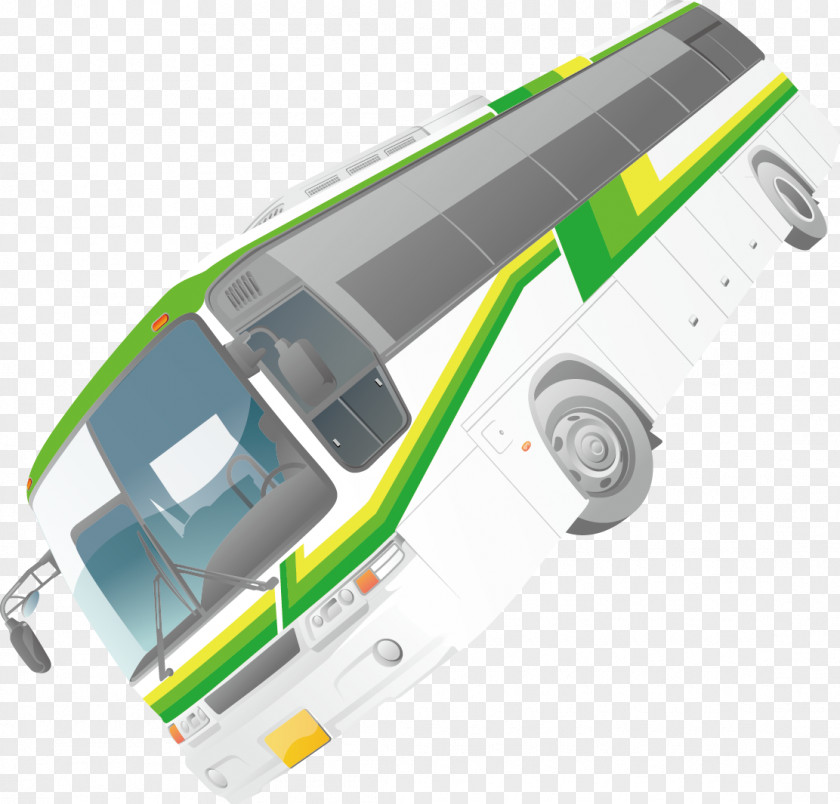 Bus Drawn Vehicle Car Automotive Design PNG