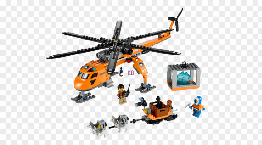 Custom Lego Cities LEGO 60034 City Arctic Helicrane Toy Ice Crawler Amazon.com PNG