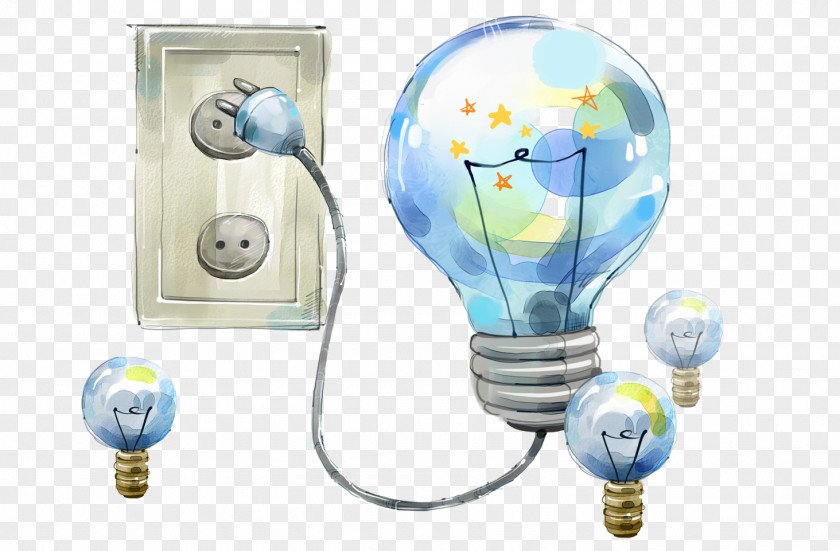 Energy Saving Environmental Protection Conservation Cartoon Illustration PNG