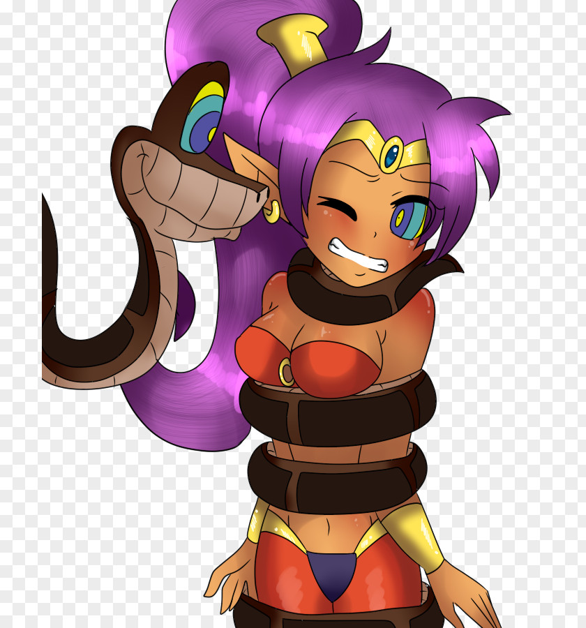 Kaa Shantae Hypnosis WayForward Technologies Art PNG