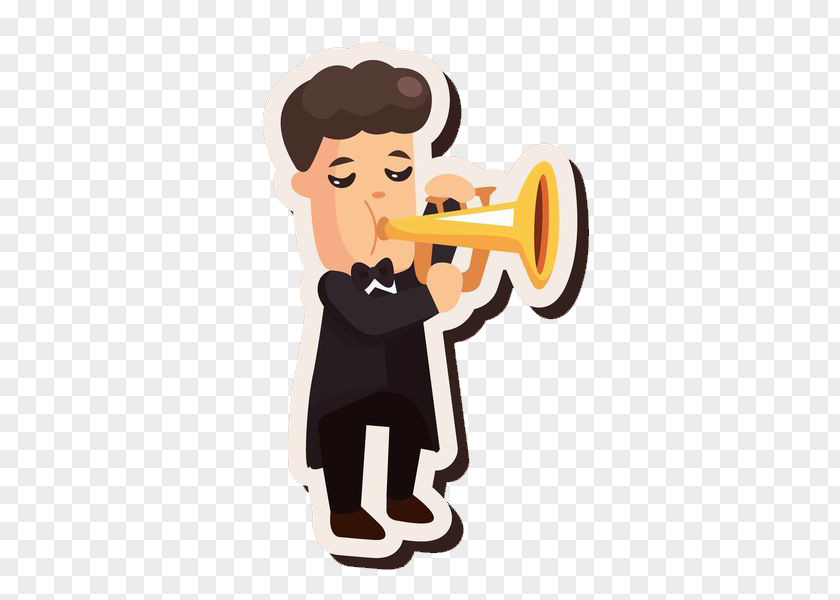 One Who Plays Trumpets Trumpeter Musician Musical Instrument PNG
