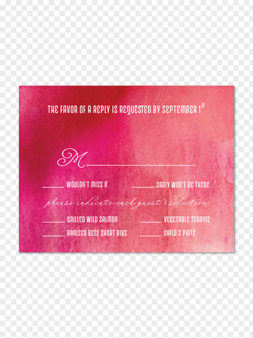 Rsvp Pink M Font PNG