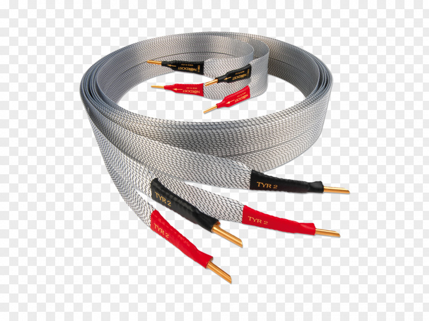 Stereo Ribbon Speaker Wire Loudspeaker Electrical Cable Nordost Corporation Bi-wiring PNG